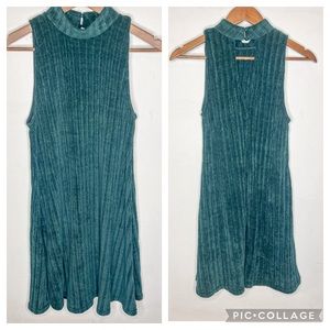 NWT Velour/knit style swing dress dress